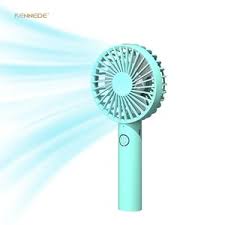 USB Rechargeable Handheld Mini Fan Customized Cute Cartoon Folding Design Low Noise Silent Air-Cooled Cordless Fan Intelligent